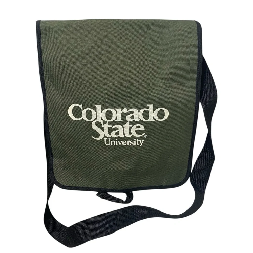 Colorado State University Green & Black Book Bag - NWOT